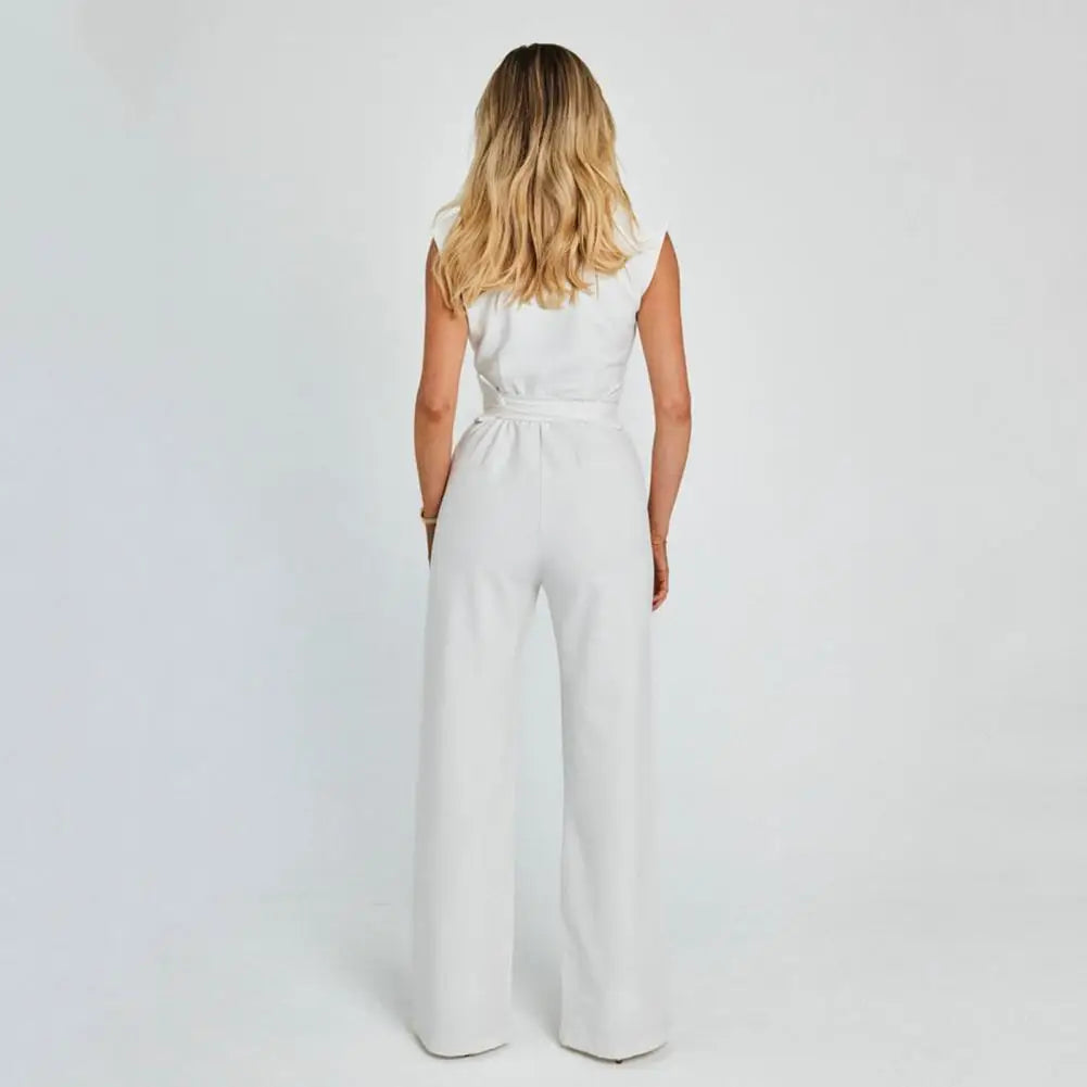 Summer Jumpsuit High Waist