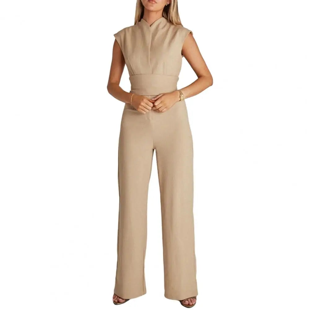 Summer Jumpsuit High Waist