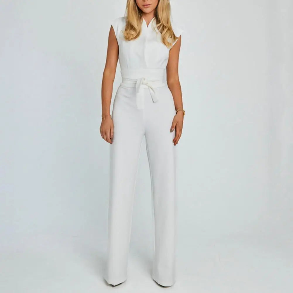 Summer Jumpsuit High Waist